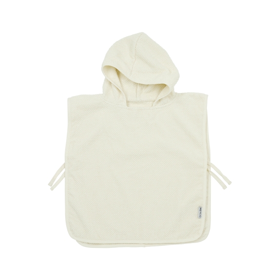 Meyco - Badponcho Popcorn - Natuurlijk - 1-3 Jaar