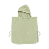 Meyco - Badponcho Popcorn - Soft Olive - 1-3 Jaar