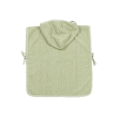 Meyco - Badponcho Popcorn - Soft Olive - 1-3 Jaar