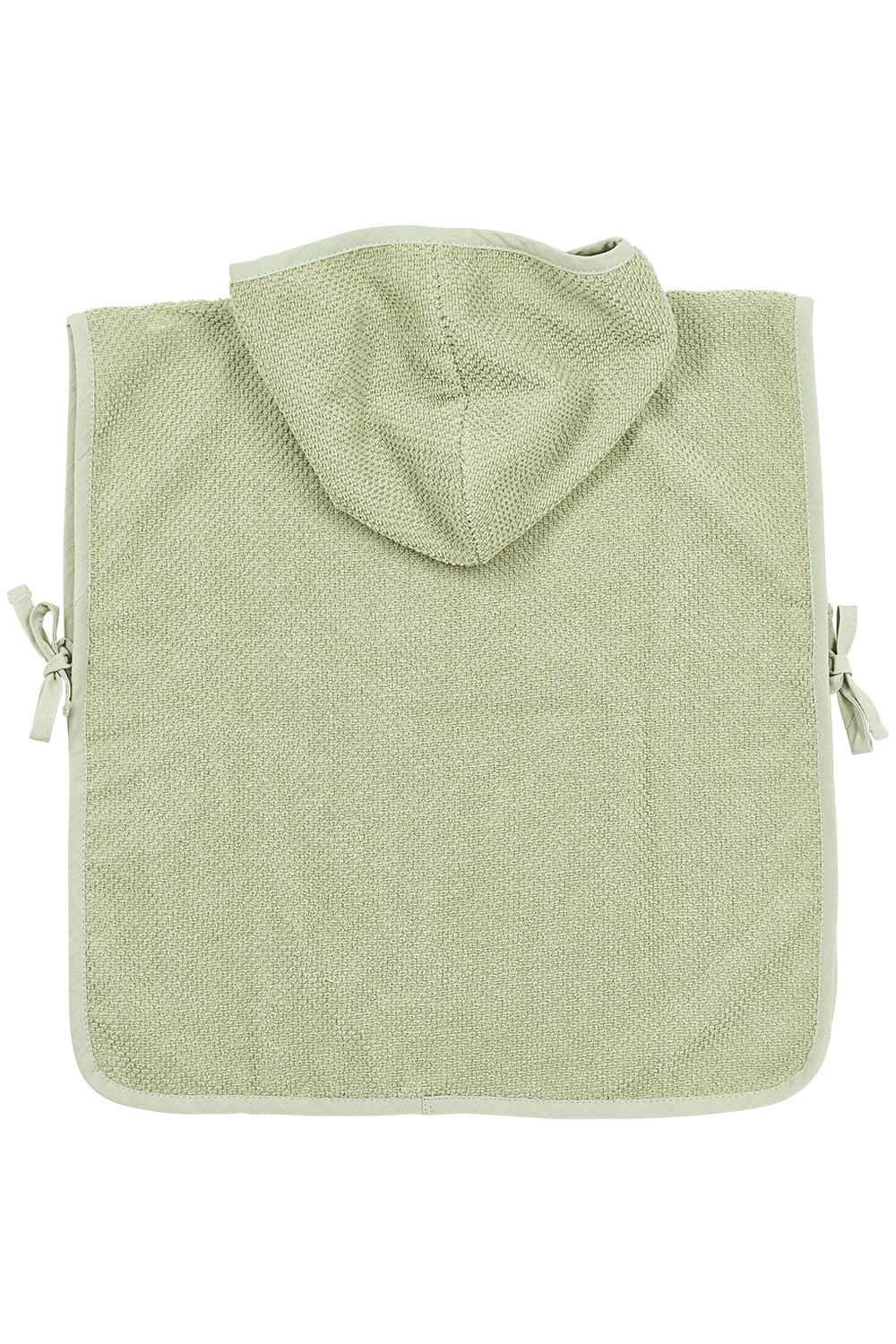 Badponcho Popcorn - Soft Olive - 1-3 Jaar - afbeelding 2