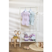 Meyco - Badponcho Badstof Wavy - Grijs Blauw - 1-3 Jaar