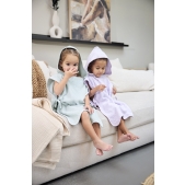 Meyco - Badstof Wavy Poncho - Soft Lavender - 1-3 Jaar