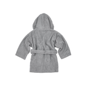 Meyco - Badstof Badjas Grijs - Maat 86/92