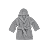 Meyco - Badstof Badjas Grijs - Maat 86/92