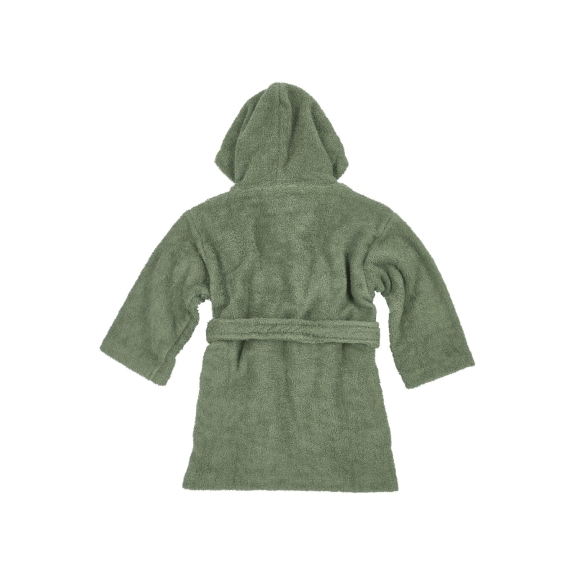 Meyco - Badstof Badjas - Groen - Maat 98/104