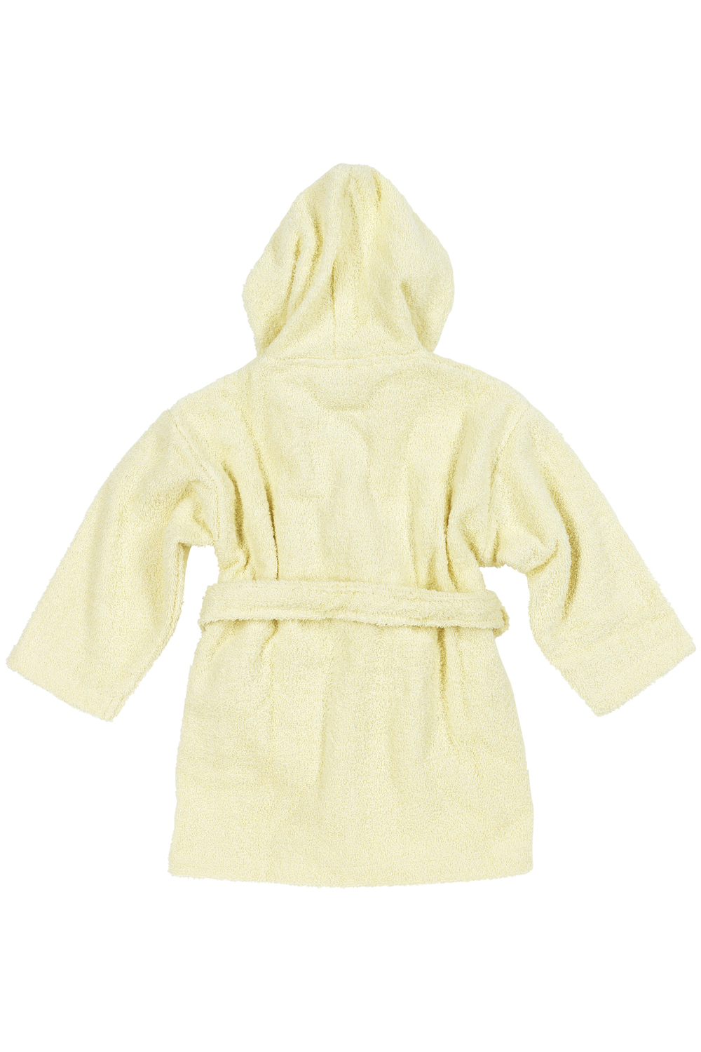 Badjas Badstof Uni Soft Yellow 86/92 - afbeelding 3