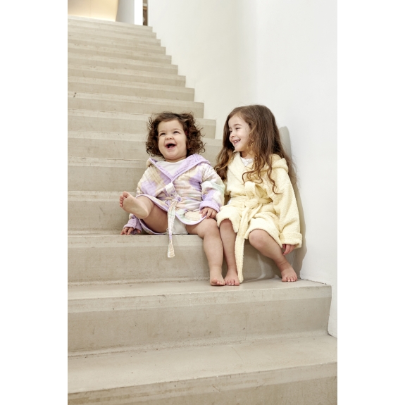 Meyco - Badjas Badstof Uni Soft Yellow 86/92