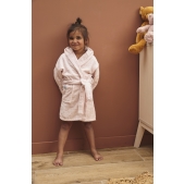 Meyco - Badjas van Badstof - Zacht Roze - Maat 86/92