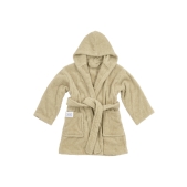 Meyco - Badjas van Badstof - Sand - Maat 98/104