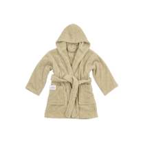 Meyco - Badjas van Badstof - Sand - Maat 98/104
