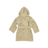 Meyco - Badjas van Badstof - Sand - Maat 98/104