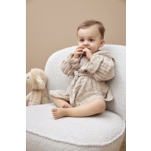 Meyco - Badjas Hydrofiel Uni Sand 98/104