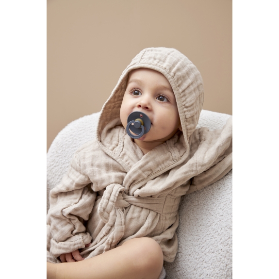 Meyco - Badjas Hydrofiel Uni Sand 98/104