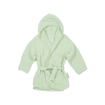 Meyco - Badjas Hydrofiel Uni Soft Green - 86/92
