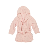 Meyco - Badjas Hydrofiel Uni Soft Pink - 74/80