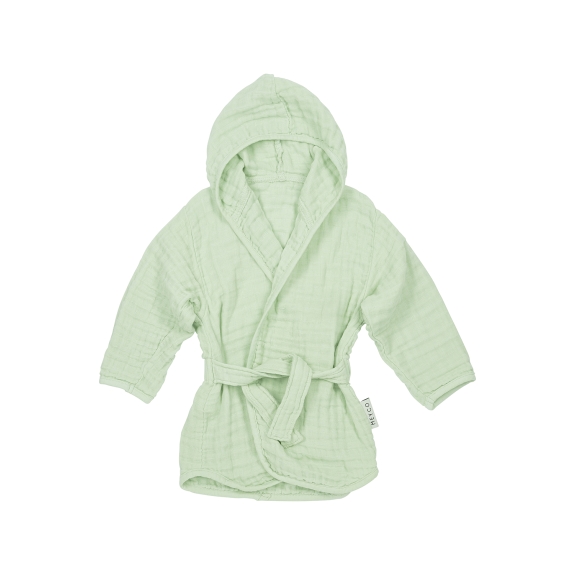 Meyco - Badjas Pre-washed Hydrofiel Uni Soft Green 74/80