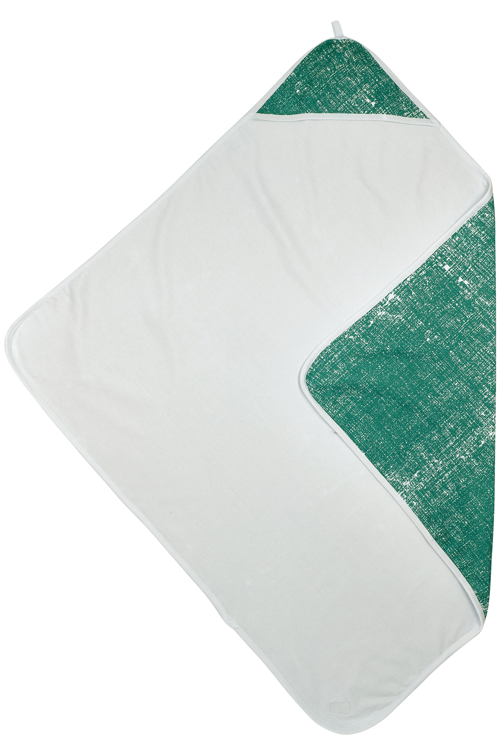 Badcape met Fijne Lijnen - Smaragdgroen - 90x90cm