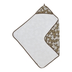 Badcape Vintage Bloem - 90x90cm