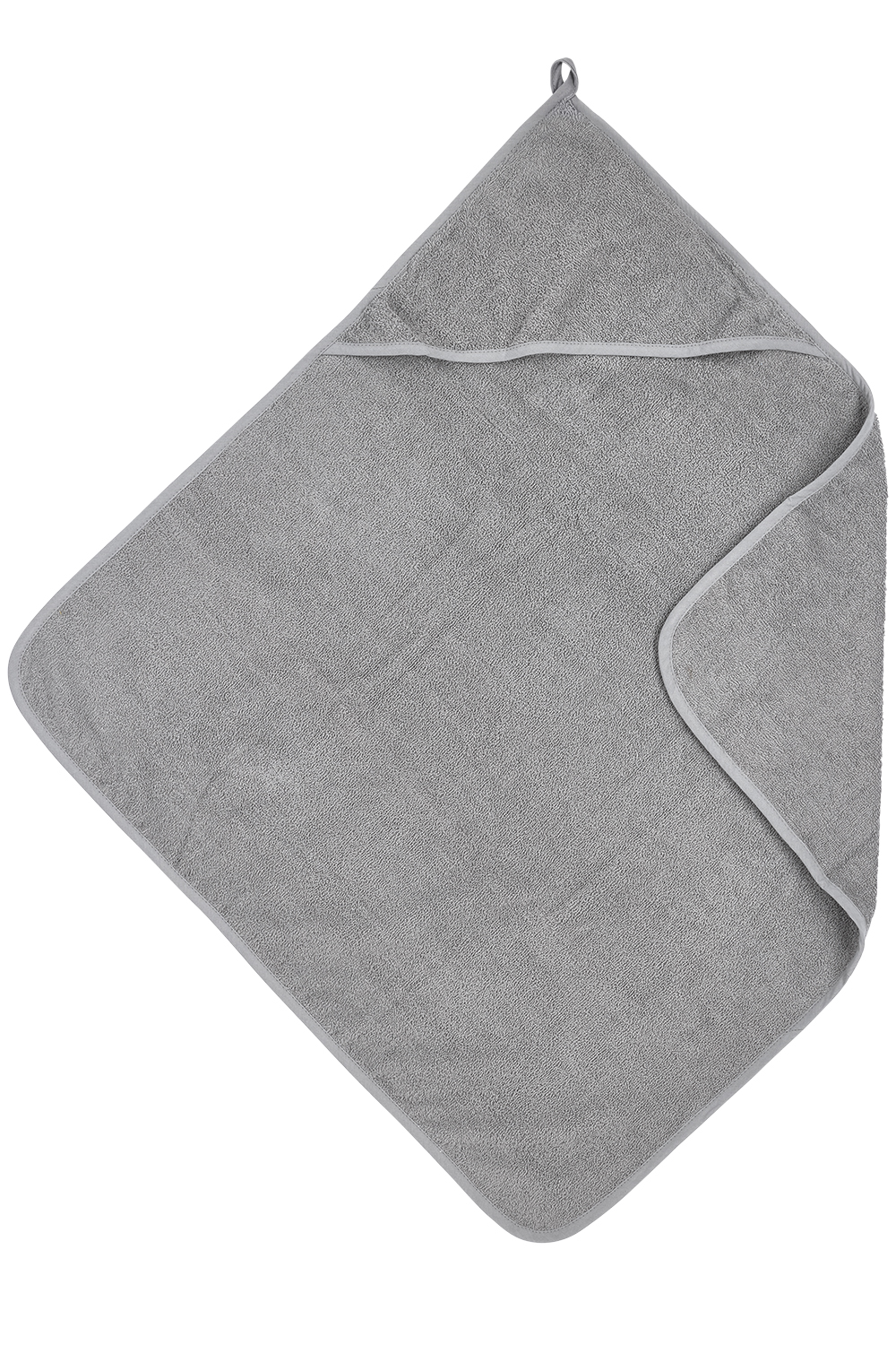 Badcape Badstof Grijs 75x75cm
