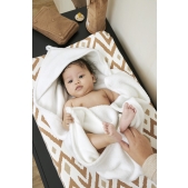 Meyco - Badcape BouclÃ© - Offwhite - 80x80cm