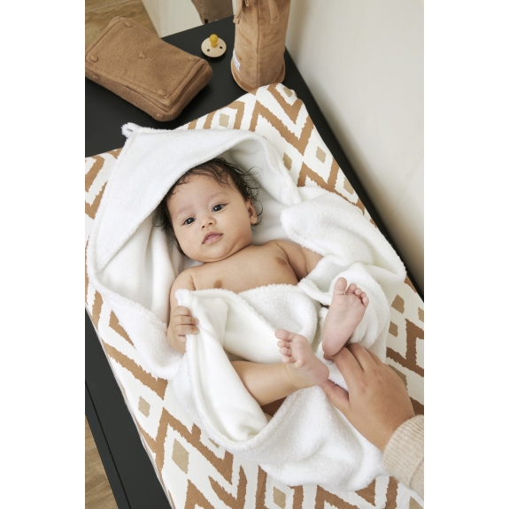 Meyco - Badcape BouclÃ© - Offwhite - 80x80cm