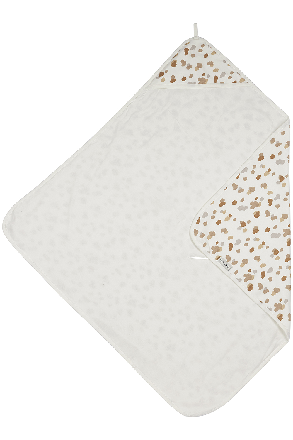 Badcape Stains - Neutraal - 90x90cm