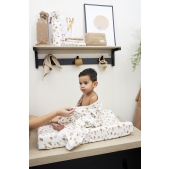 Meyco - Badcape Stains - Neutraal - 90x90cm