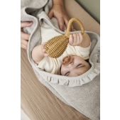 Meyco - Badcape Ruffle - Greige - 80x80cm