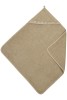 Meyco - Badcape Ruffle - Taupe - 80x80cm