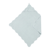 Meyco - Badcape Wavy - Grijs Blauw - 80x80cm