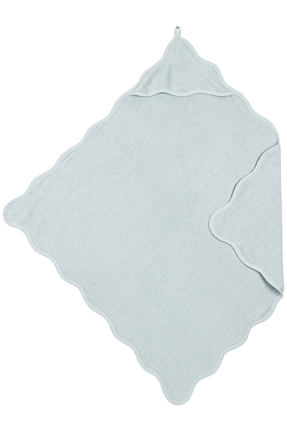 Badcape Wavy - Grijs Blauw - 80x80cm