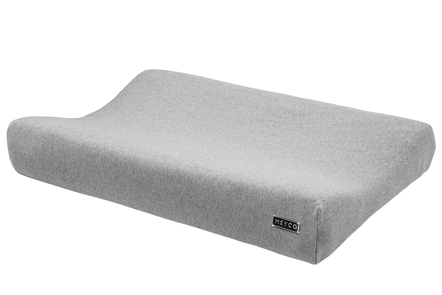 Aankleedkussenhoes Knit Basic - Grijs Melange - 50x70cm