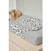 Aankleedkussenhoes Knit Basic - Grijs Melange - 50x70cm