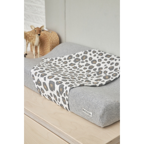 Aankleedkussenhoes Knit Basic - Grijs Melange - 50x70cm