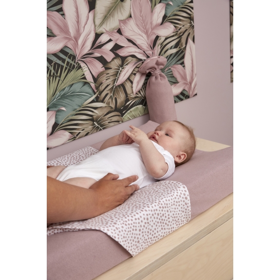 Meyco - Aankleedkussenhoes Knit Basic - lilac - 50x70cm