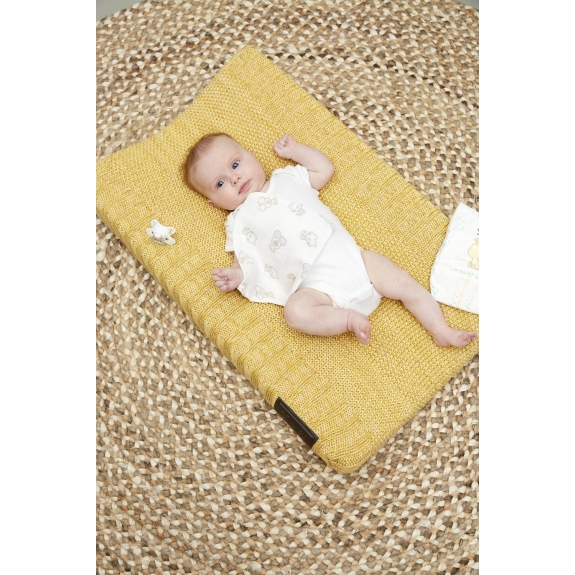 Meyco - Woezel & Pip Aankleedkussenhoes Geel 50x70cm