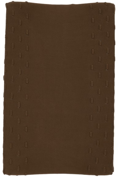 Meyco - Aankleedkussenhoes Knots - Chocolate - 50x70cm