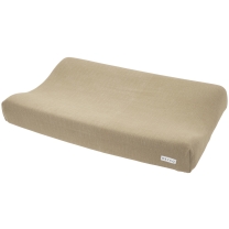 Meyco - Aankleedkussenhoes Knit Basic - Taupe - 50x70cm