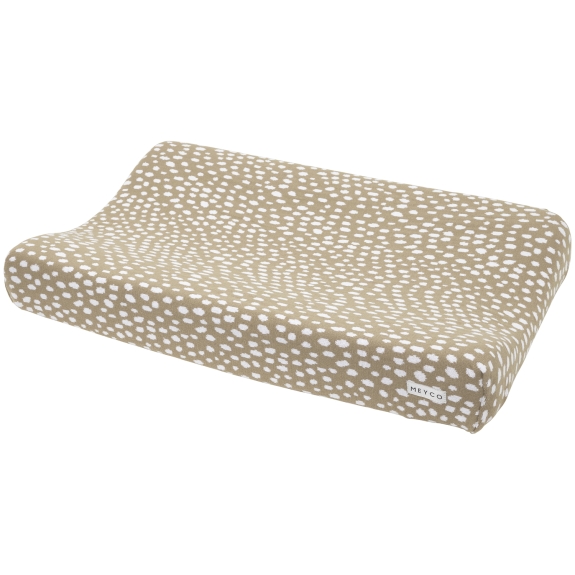 Meyco - Aankleedkussenhoes Cheetah - Taupe - 50x70cm
