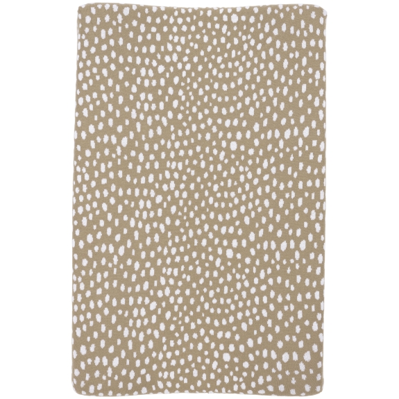 Meyco - Aankleedkussenhoes Cheetah - Taupe - 50x70cm