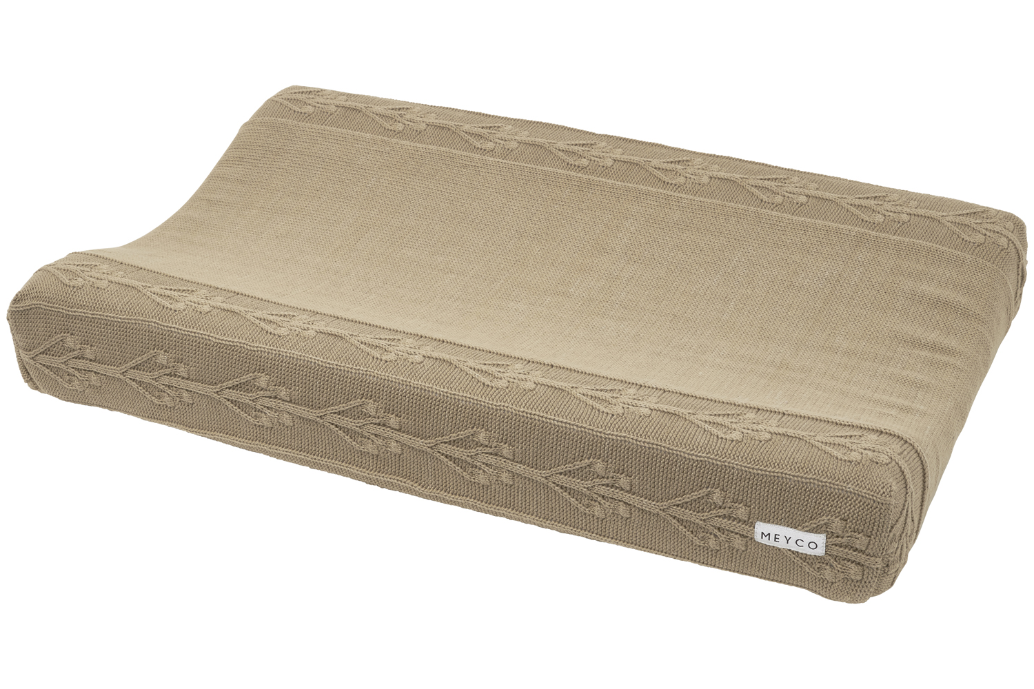 Romantische Bloem Aankleedkussenhoes - taupe - 50x70cm - afbeelding 2