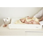 Romantische Bloemen Aankleedkussenhoes - Offwhite - 50x7