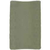 Biologisch Aankleedkussenhoes Diamond - Forest Green 50x