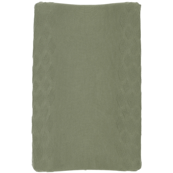 Biologisch Aankleedkussenhoes Diamond - Forest Green 50x