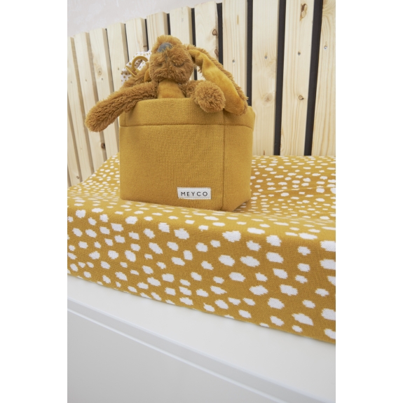 Meyco - Aankleedkussenhoes Cheetah - Honey Gold