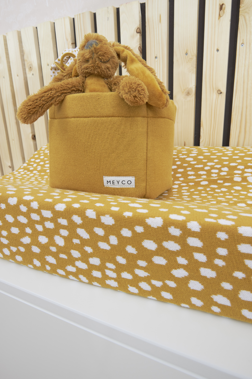 Aankleedkussenhoes Cheetah - Honey Gold