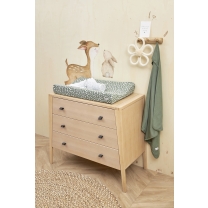 Meyco - Cheetah Aankleedkussenhoes - Groen - 50x70cm