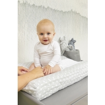 Meyco - Aankleedkussenhoes met Grijze Stippen - 50x70cm