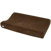 Meyco - Aankleedkussenhoes Velvet - Chocolade - 50x70cm