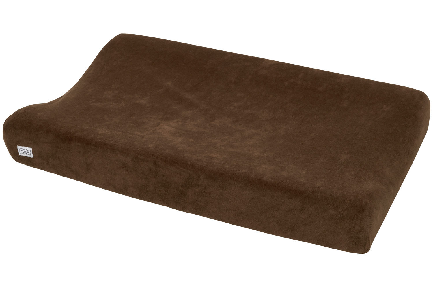 Aankleedkussenhoes Velvet - Chocolade - 50x70cm - afbeelding 2